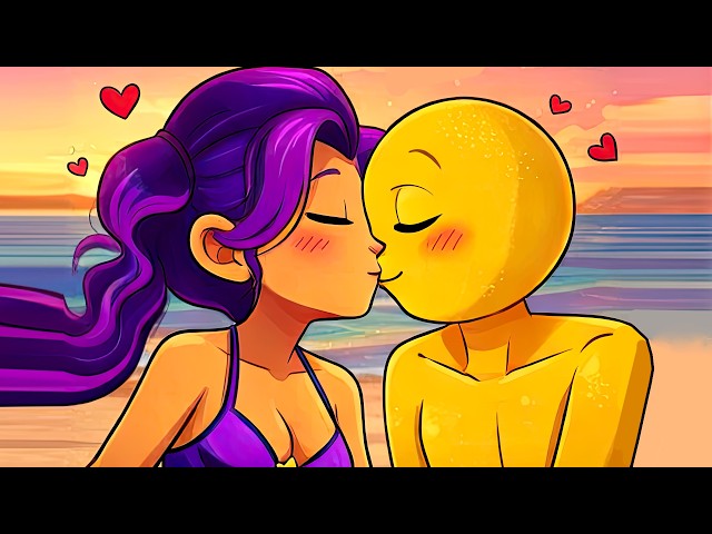 Beach Kiss 💋| Lily x Player | Poppy Playtime Chapter 5 | Comic Dub