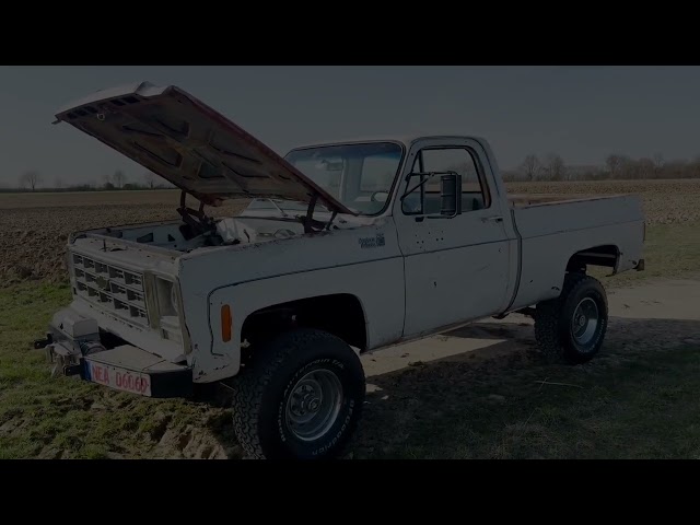 Chevrolet K10 1973 meets BMW restomod 