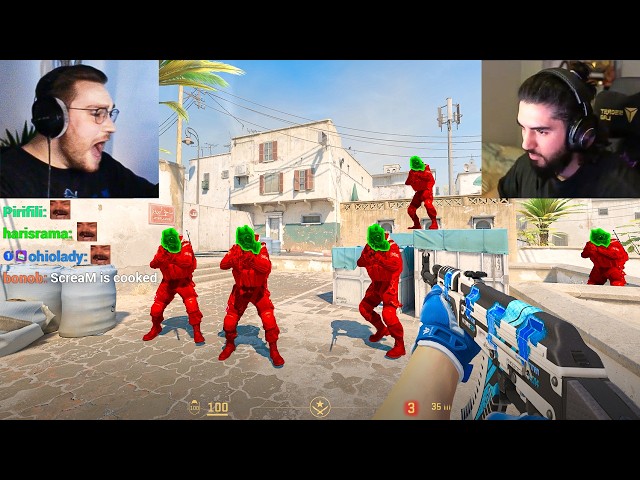 Can CS:GO's 1 Tap GOAT Beat 5 Silvers (HEADSHOT ONLY)