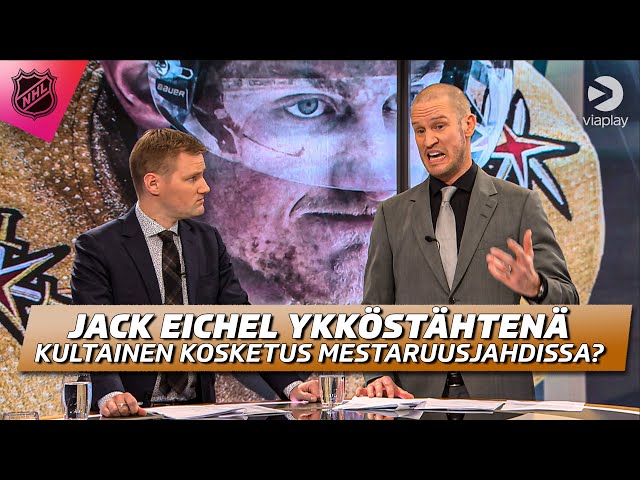 Jack Eichel ykköstähtenä | Kultainen kosketus Vegasin mestaruusjahdissa?