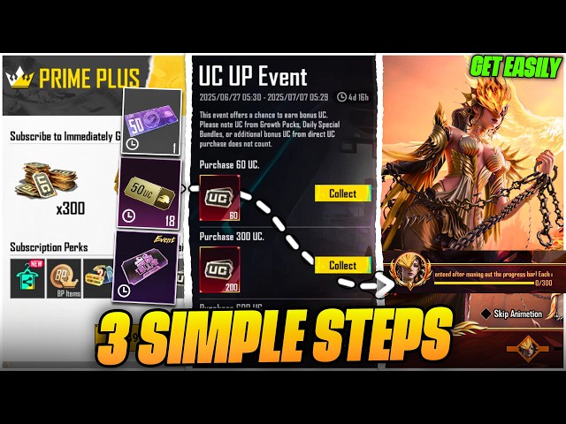 😱 3 SIMPLE STEPS TO GET NEW PHOENIXTRA X SUIT IN BGMI