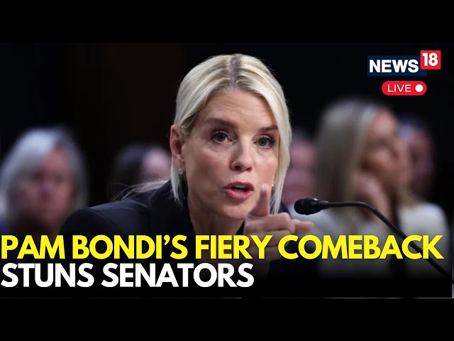 Pam Bondi STUNS Senate | New Names in Epstein Files | Trump News | USA Live | N18G