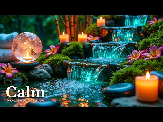 Instant Peace of Mind 🌿 Bamboo Water Sounds & Relaxing Music, Anxiety Relief