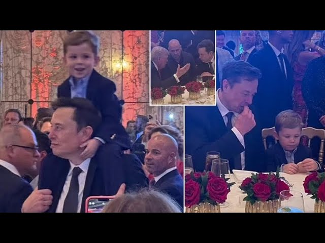 Elon Musk's Son X Parties with Trump on Election Night!