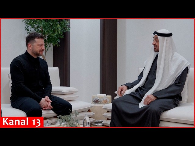Zelenskyy meets UAE’s Sheikh Mohamed bin Zayed during Gulf tour
