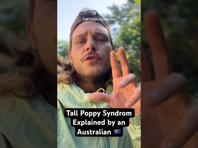 Tall Poppy Syndrome Explained by an Aussie  #travel #backpacking #makethisgoviral #shorts #viral
