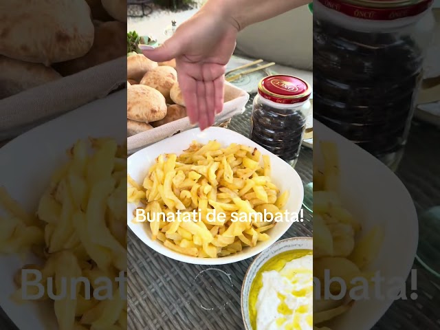 Gabriela Cristea, bunatati de samabata! 🤤 #GabrielaCristea #Vedete #MancareBuna #Romania