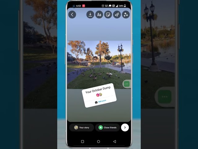 How to Make Your October Dump Photo Trend on Instagram #shorts