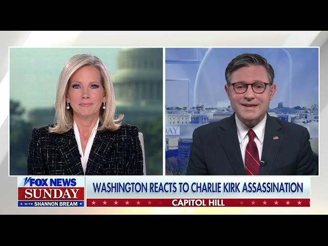 Speaker Johnson Joins Fox News Sunday with Shannon Bream