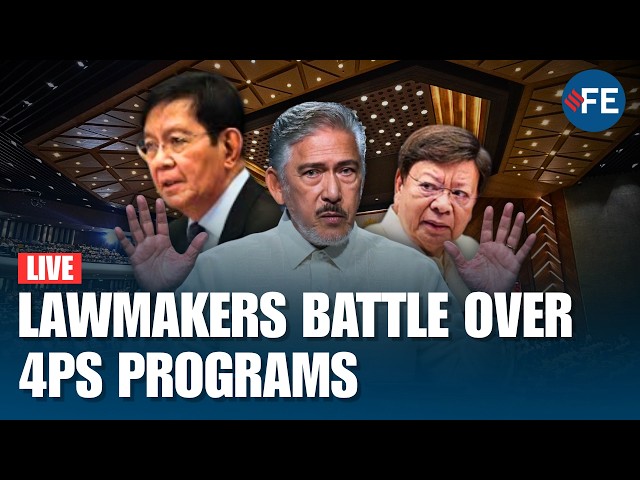 LIVE: Lawmakers Debate 4Ps Amendments and Livelihood Program Bills in Heated Session