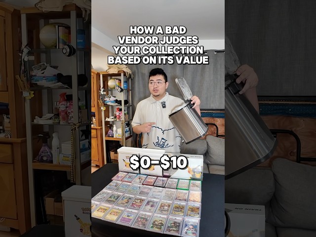 How A Bad Vendor Judges Your Collection Based On Its Value #shorts