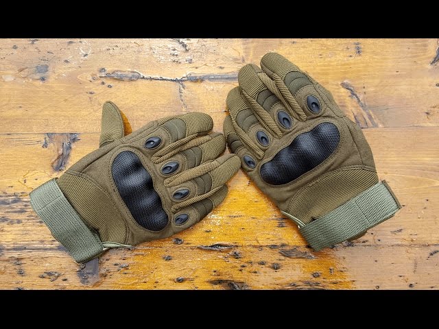 Hard Knuckle Tactical Gloves Review
