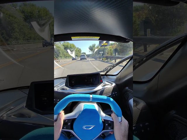 Driving the $2 million Czinger 21C, with a near head-on with a Porsche Carrera GT!