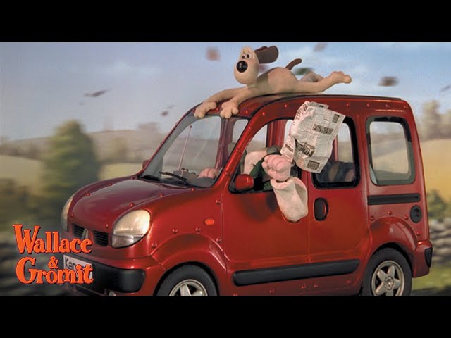 Wallace & Gromit x Renault Kangoo 🚗 | Wallace & Gromit