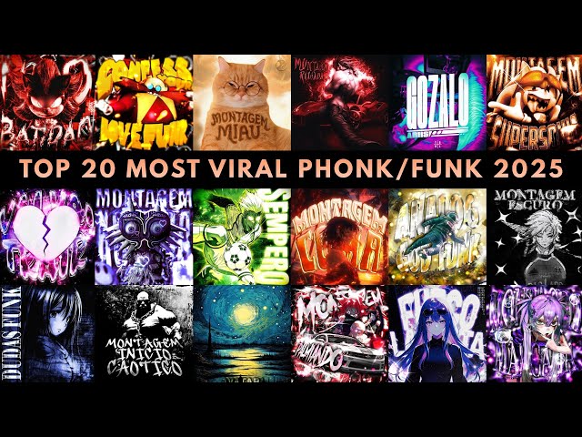 TOP 20 MOST VIRAL PHONK/FUNK 2025 🎵 PLAYLIST