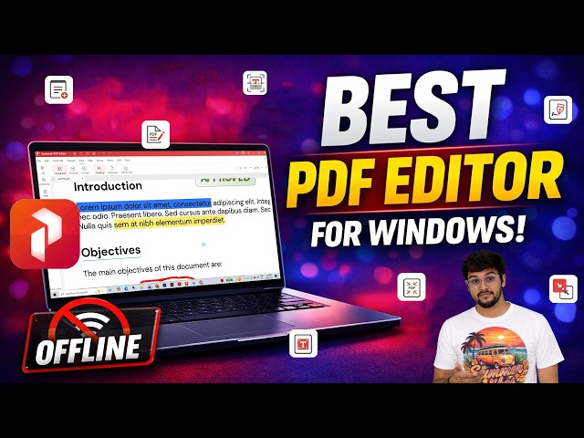 Best Offline PDF Editor for Windows PC | Systweak Review (Better than Adobe?) - No File Upload