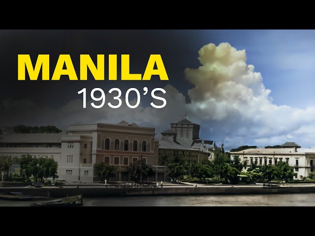 Manila in the 1930s: A Fascinating Journey Through Time