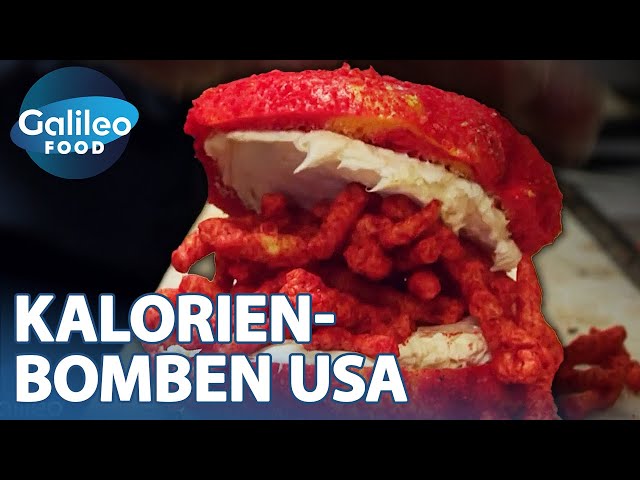 Kalorienbomben in den USA! Burger, Pizza & Co: Cheatday-Time! | Galileo Food
