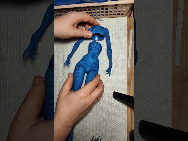 Assembling Neytiri's body #avatar #neytiri #neytiriavatar #neytiriedit #avatarfacts #avatarbjd #bjd