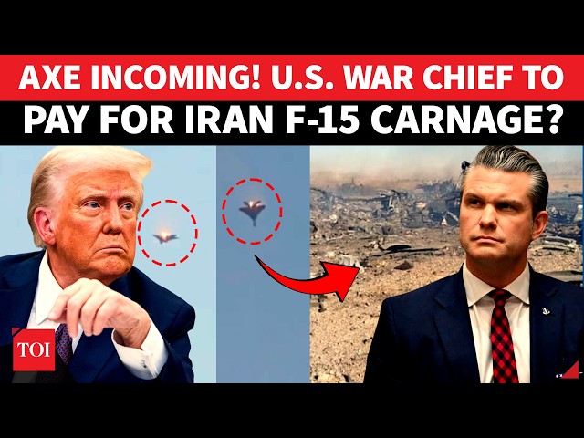 Pentagon BLOODBATH After F-15 Flop Show In Iran? Hegseth 'Leads' Trump's War Purge Parade | Watch