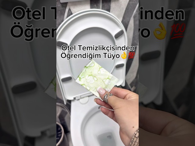 Otel Temizlikçisinden Öğrendiğim Tüyo✅💯👌#keşfetbeniöneçıkar #keşfet #shortvideo #shorts #hijyen
