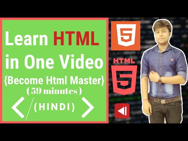 Learn html in one video  in Hindi  🔥🔥🔥| Become master in HTML in one video🔥🔥