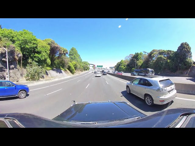 Auckland driving -  Ellerslie to Karekare 1 hour drive 360 degrees with natural audio