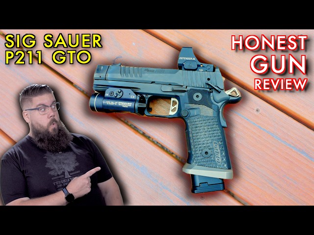 Best Pistol Sig Ever Made? -- Sig Sauer P211 GTO Honest Gun Review