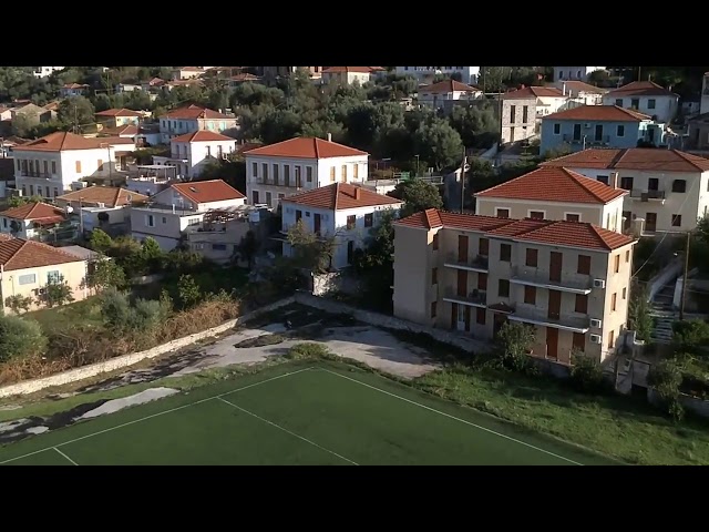 The Central Of Ithaca Island with drone tello Το κέντρο της Ιθάκης 01/10/2020