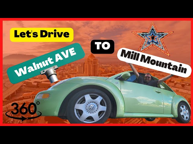 (360)(VR)(4k) Walnut Ave to Mill Mountain ~ Roanoke, VA 360 tour