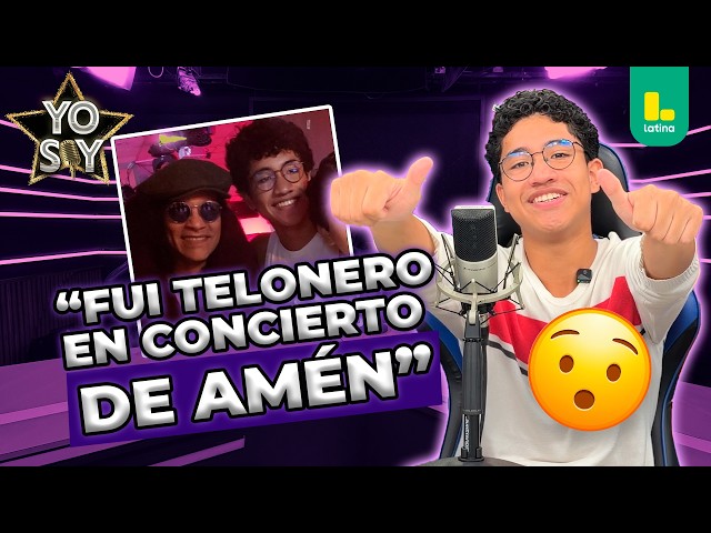 Marciano Cantero's story on Yo Soy: "I've never sung for my family"