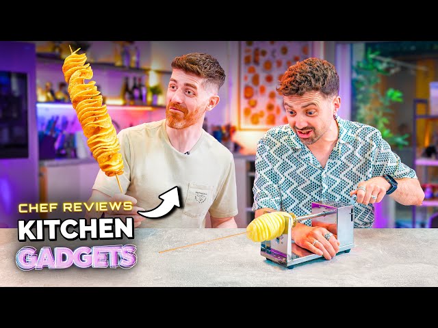 Chef Thrilled, Then Baffled by Kitchen Gadgets!