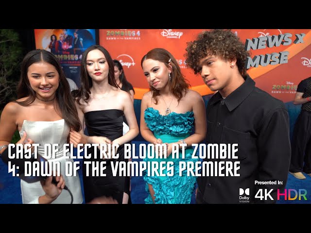 Cast of Electric Bloom at Zombie 4: Dawn of the Vampires Premiere