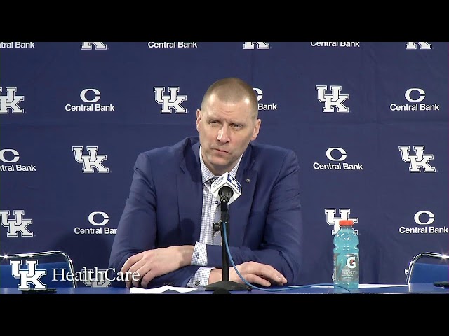 Coach Pope - Pre-Florida Press Conference presented by UKHealthCare