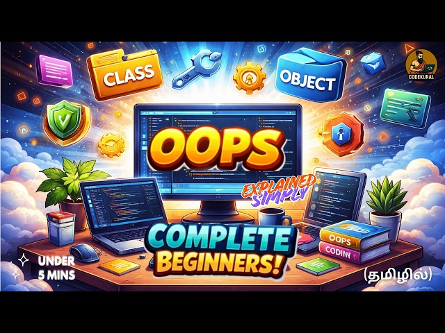 OOP in Python Explained for Beginners 🔥 | Object Oriented Programming Tamil | Python Series 2.0