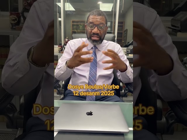 Latest information on the Dimitri Vorbe and Reginald Boulos cases