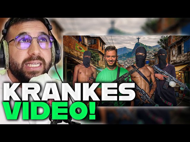 THE MOST DANGEROUS COUNTRY IN THE WORLD?! 😳😨 MertAbi reacts to Lucky L 24h in Rio's favelas 🔥