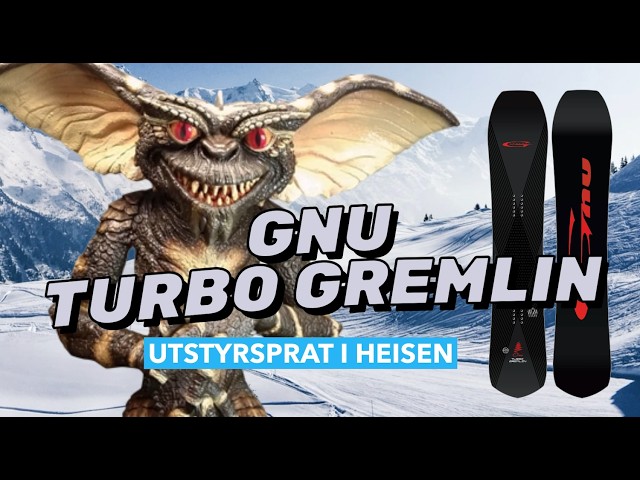 👉 Gnu Turbo Gremlin Snowboard Test – Wyller Carve Session