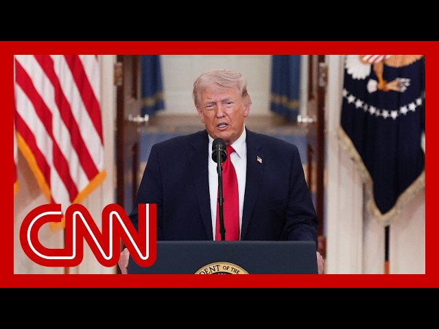 Trump delivers 'important update' on Iran war