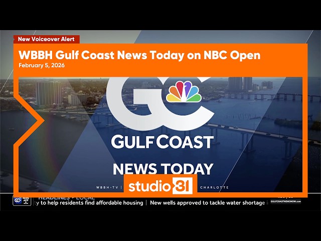 WBBH Gulf Coast News Today on NBC Open, 2/5/2026 (New Voiceover)