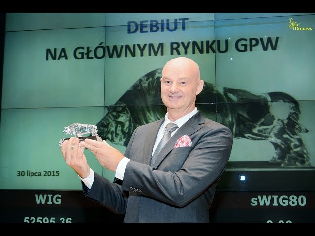 Sunex. Debiut na GPW. 2015.