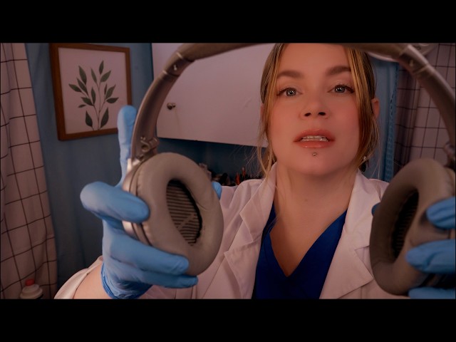 ASMR Audiologist Ear Exam, Hearing Test, Ear Ultrasound | Medical Roleplay