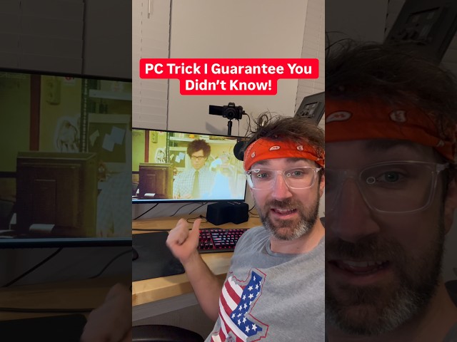 PC shortcut I guarantee you didn’t know