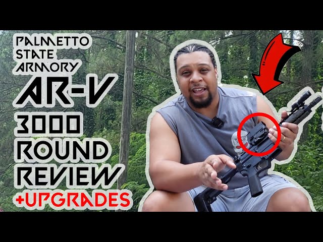 3000 ROUNDS! Palmetto State Armory AR-V Review | Pistol | Veteran | Guntuber
