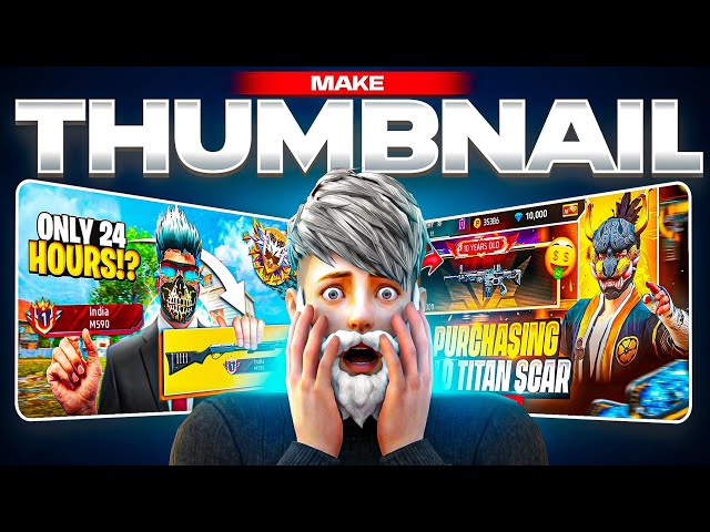 Make Free fire thumbnail like pro 😎 | how to make free fire thumbnail in pixellab 