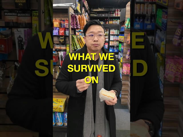 Meals I had growing up in poverty