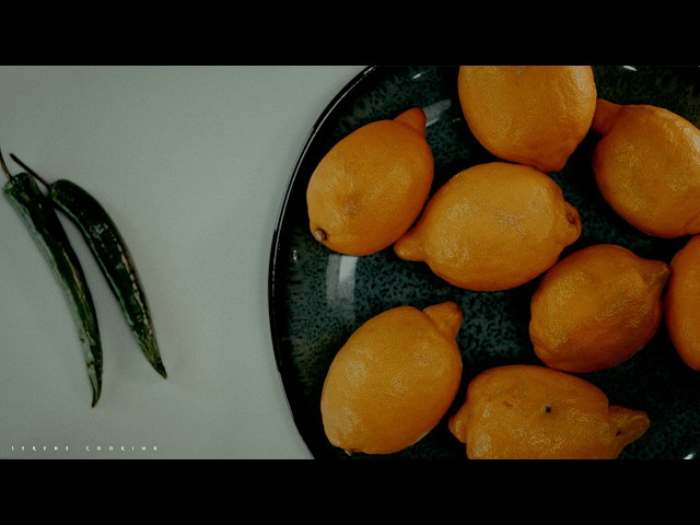 How to Make Fermented Lemons // Peaceful Cooking