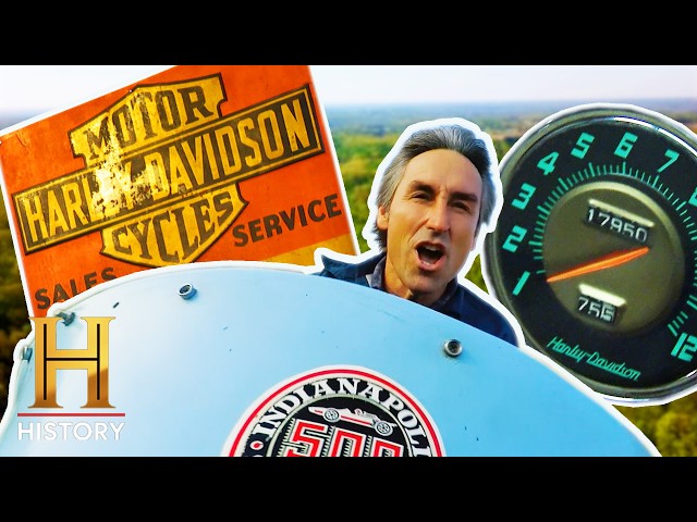 Harley-Davidson Legends: Rare Bikes Found on the Road | American Pickers