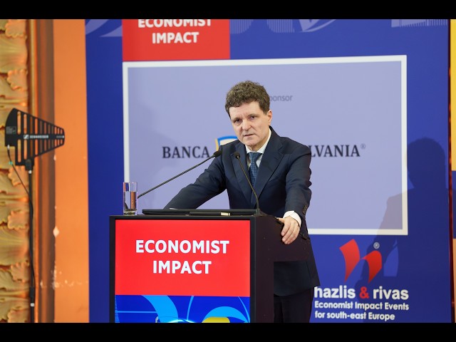 Participation in the opening of the "The Economist Romania Government Roundtable" event