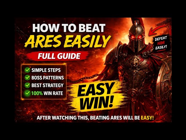 How to defeat Ares Easily |Be prepared and save revives| - mcoc 